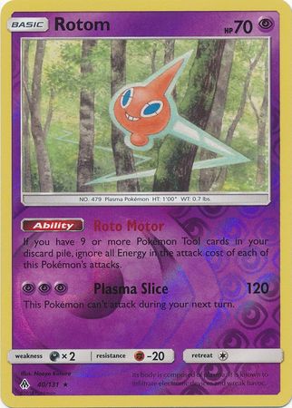 Forbidden Light - 040/131 - Rotom - Reverse Holo