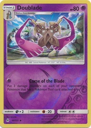 Forbidden Light - 048/131 - Doublade - Reverse Holo