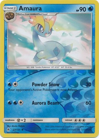 Forbidden Light - 027/131 - Amaura - Reverse Holo