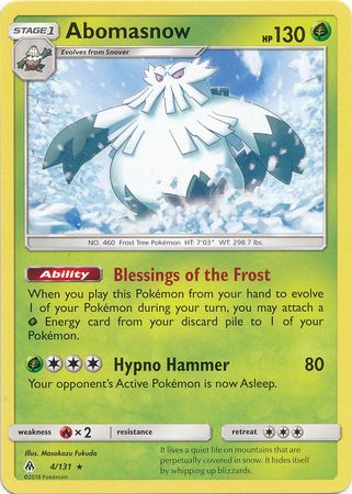 Forbidden Light - 004/131 - Abomasnow