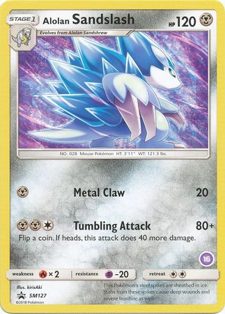 Black Star Promos - SM127 - Alolan Sandslash