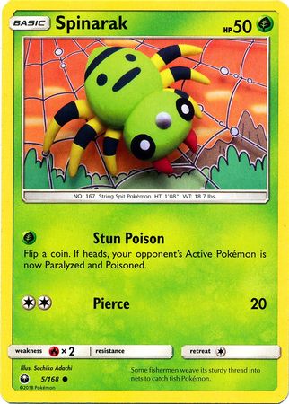 Celestial Storm - 005/168 - Spinarak
