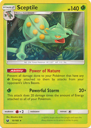 Celestial Storm - 010/168 - Sceptile