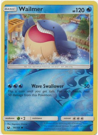 Celestial Storm - 039/168 - Wailmer - Reverse Holo