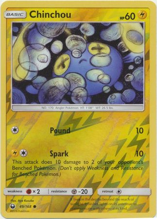 Celestial Storm - 049/168 - Chinchou - Reverse Holo