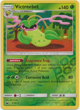 Celestial Storm - 003/168 - Victreebel - Reverse Holo