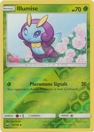 Celestial Storm - 018/168 - Illumise - Reverse Holo