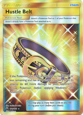 Celestial Storm - 179/168 - Hustle Belt (Gold)