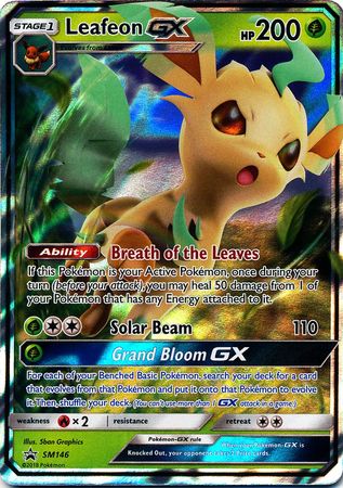Black Star Promos - SM146 - Leafeon GX