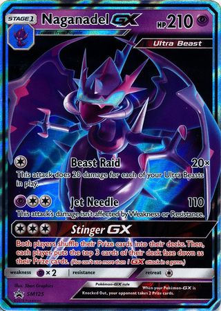 Black Star Promos - SM125 - Naganadel GX (Sealed)