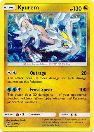 Black Star Promos - SM142 - Kyurem - Holo