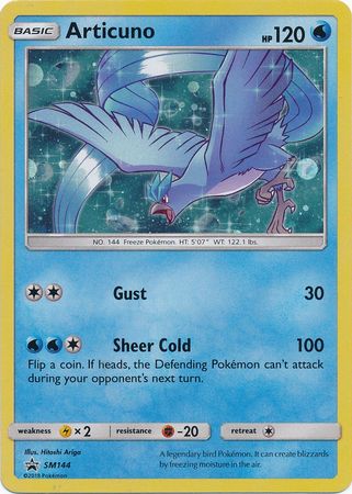 Black Star Promos - SM144 - Articuno - Holo