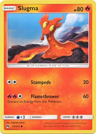 Lost Thunder - 043/214 - Slugma