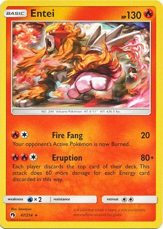 Lost Thunder - 047/214 - Entei