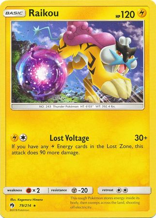 Lost Thunder - 079/214 - Raikou