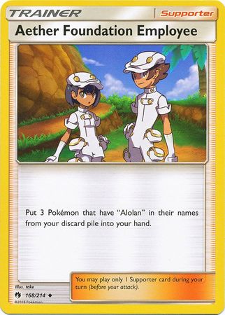 Lost Thunder - 168/214 - Aether Foundation Employee