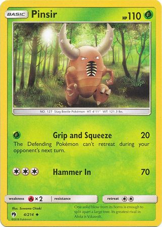 Lost Thunder - 004/214 - Pinsir