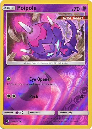 Lost Thunder - 107/214 - Poipole - Reverse Holo