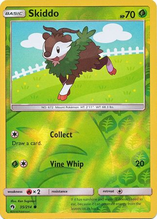 Lost Thunder - 035/214 - Skiddo - Reverse Holo