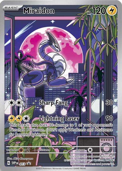 Black Star Promos - SVP013 - Miraidon (Sealed)