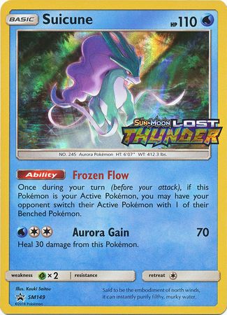 Black Star Promos - SM149 - Suicune - Pre-Release Holo
