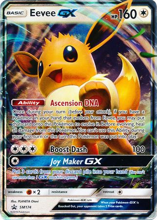 Black Star Promos - SM174 - Eevee GX