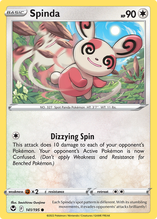 Silver Tempest - 141/195 - Spinda