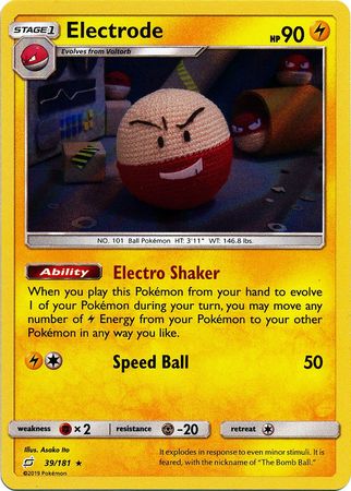 Team Up - 039/181 - Electrode - Holo