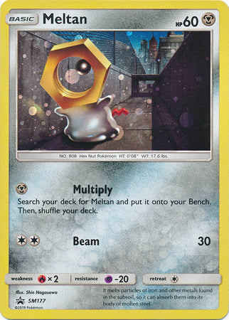 Black Star Promos - SM177 - Meltan - Holo