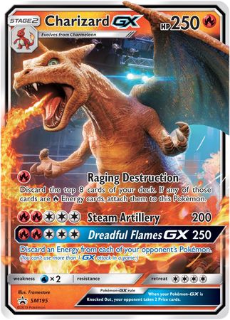 Black Star Promos - SM195 - Charizard GX