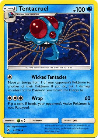 Unbroken Bonds - 041/214 - Tentacruel