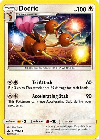 Unbroken Bonds - 151/214 - Dodrio