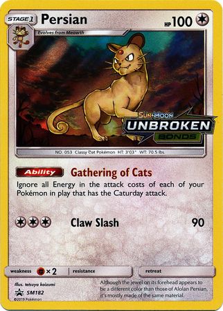 Black Star Promos - SM182 - Persian - Pre-Release Holo