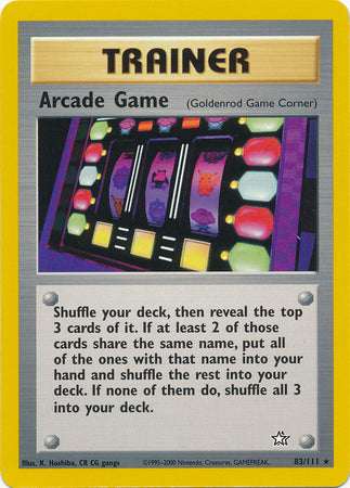 Neo Genesis - 083/111 - Arcade Game