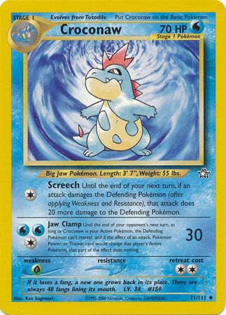 Neo Genesis - 031/111 - Croconaw