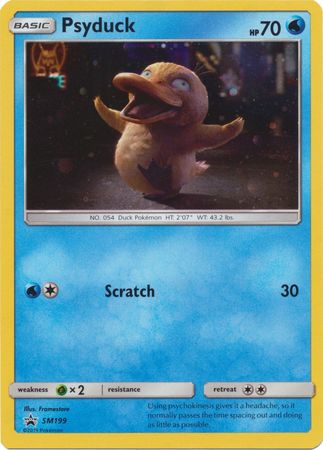 Black Star Promos - SM199 - Psyduck - Holo (Sealed)