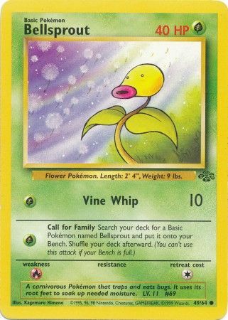 Jungle - 049/064 - Bellsprout