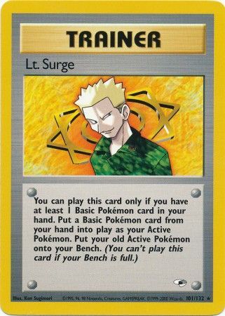 Gym Heroes - 101/132 - Lt. Surge