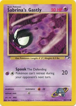 Gym Heroes - 093/132 - Sabrina's Gastly