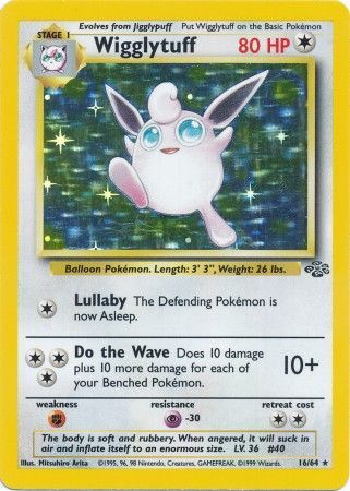 Jungle - 016/064 - Wigglytuff - Holo (Near Mint)