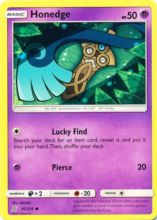 Unified Minds - 092/236 - Honedge