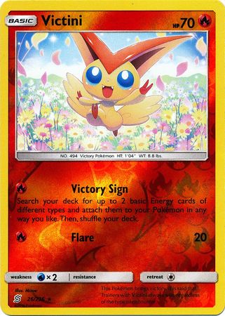 Unified Minds - 026/236 - Victini - Reverse Holo