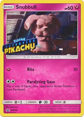 Black Star Promos - SM200 - Snubbull - Holo (Movie Stamp)
