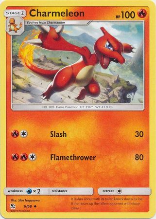 Hidden Fates - 008/068 - Charmeleon