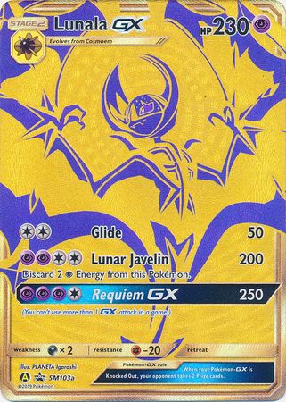 Black Star Promos - SM103a - Lunala GX