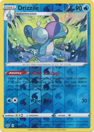 Sword & Shield - 056/202 - Drizzile - Reverse Holo