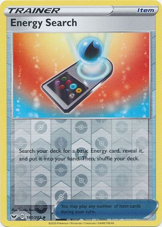 Sword & Shield - 161/202 - Energy Search - Reverse Holo