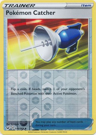 Sword & Shield - 175/202 - Pokémon Catcher - Reverse Holo