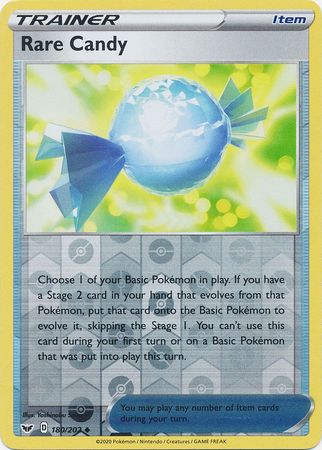 Sword & Shield - 180/202 - Rare Candy - Reverse Holo
