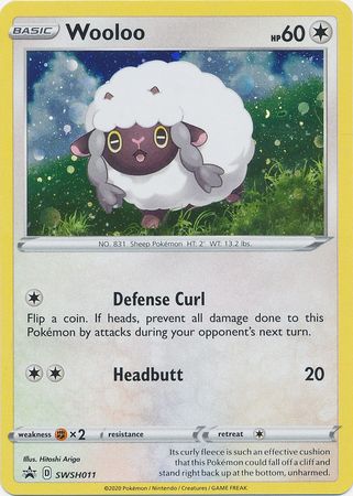 Black Star Promos - SWSH011 - Wooloo - Holo